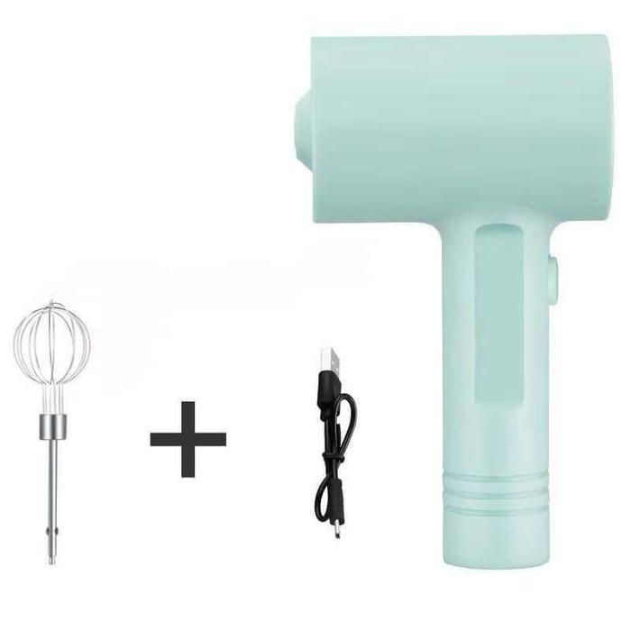 KLIYNN - Hand Mixer & Mini Blender Elektrik Wireless Portabel 2-in-1 Serbaguna USB Rechargeable | Mi