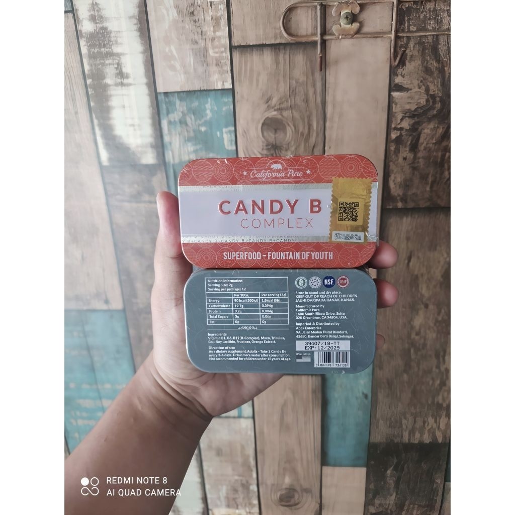 candy B+ complex original