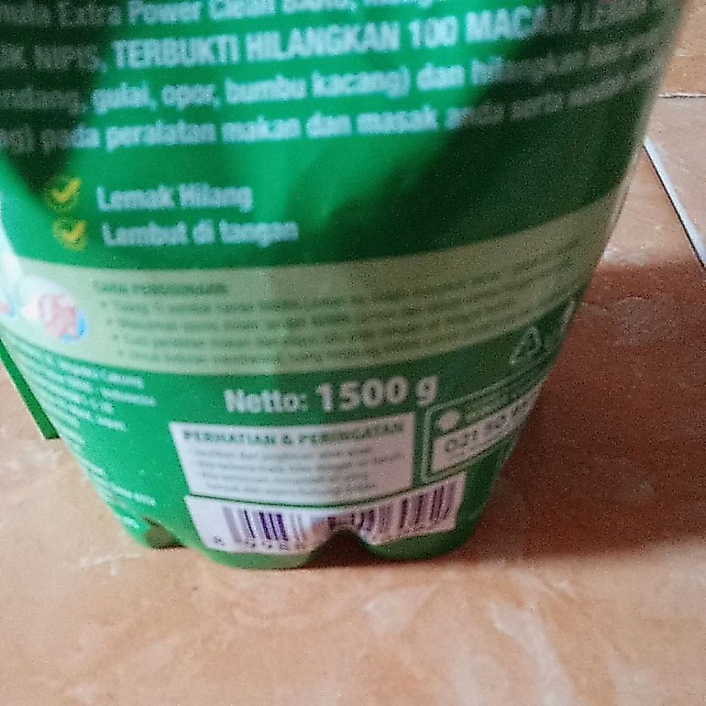MamaLemon1.500ml ( isi satu liter setengah )