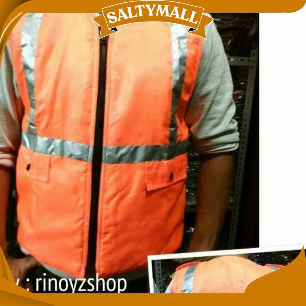 Rompi Proyek Orange / Rompi Safety / Rompi Touring RZ Cod