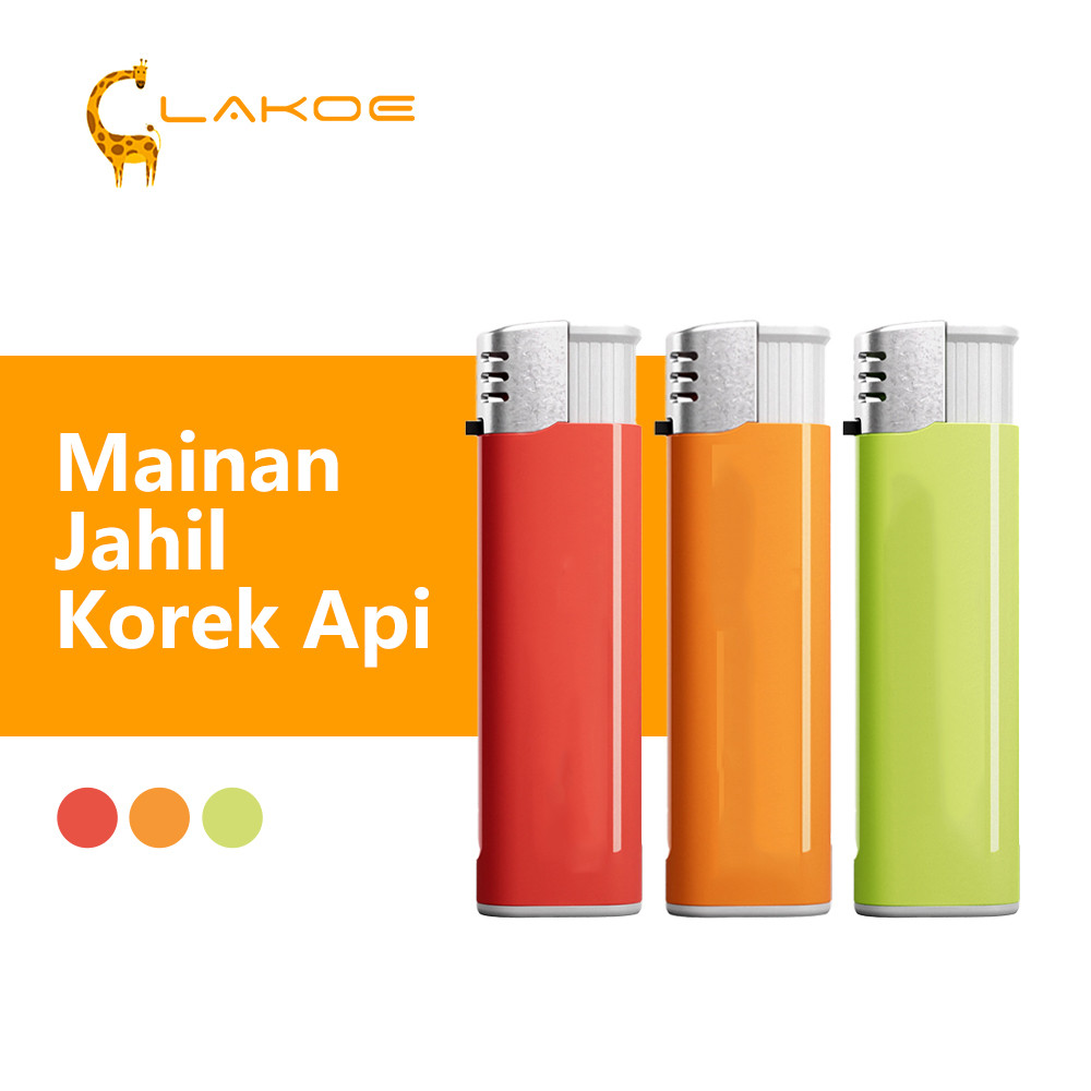 LAKOEOFFICIALMALL Mainan Air Prank Korek Water Toys Lighter Prank Korek Api Air Prank