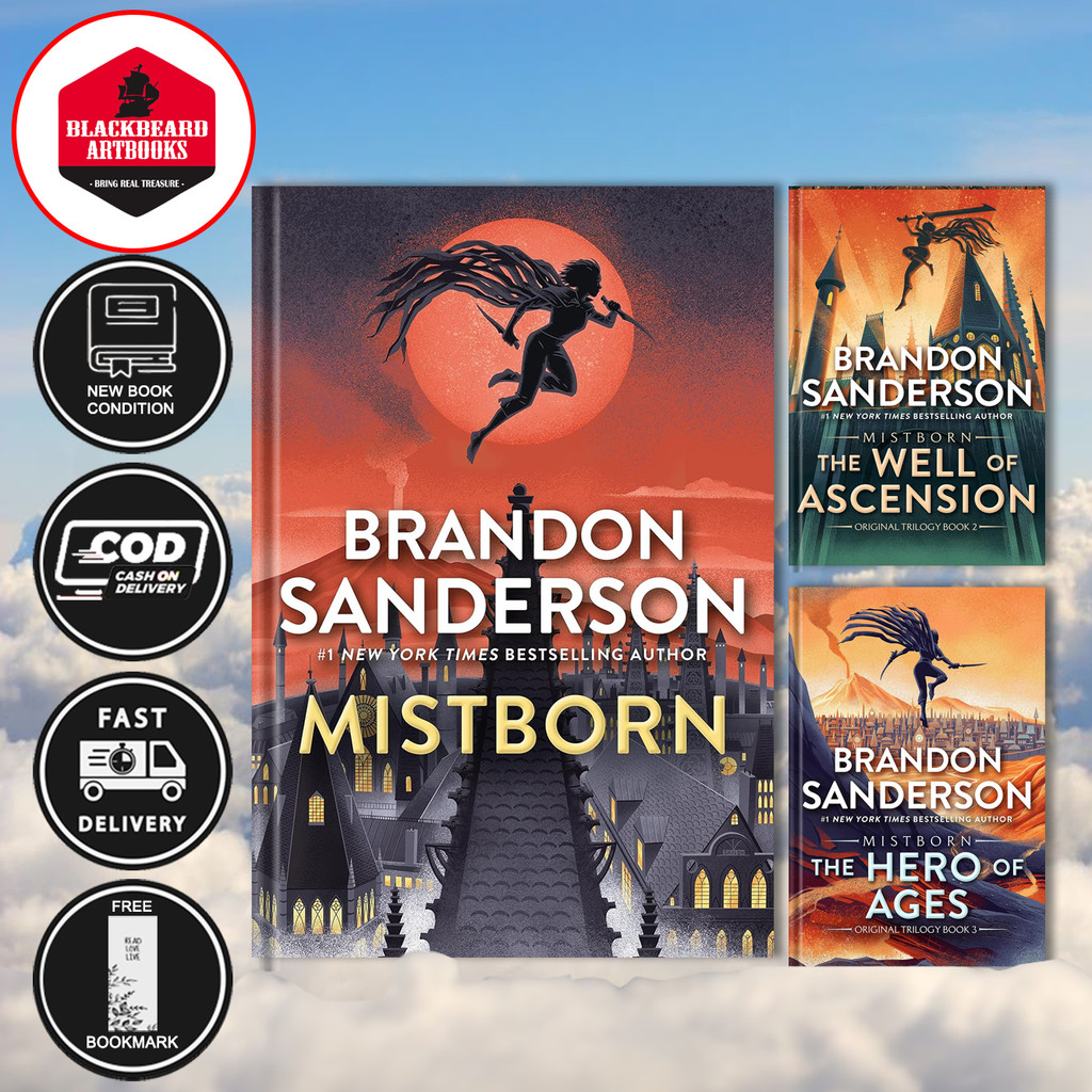 Mistborn by Brandon Sanderson (7 book series)  by Brandon Sanderson  ( English )