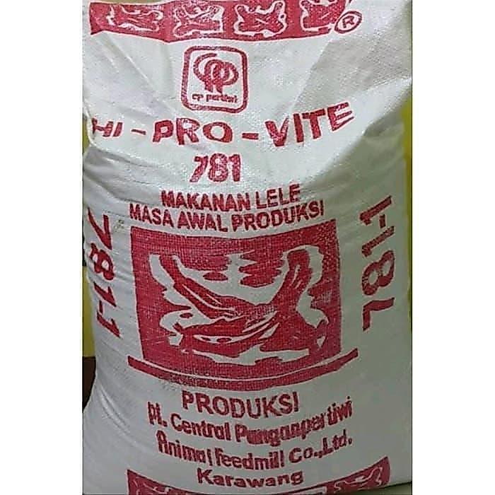 Pakan Pelet Hi-Provit 781-1, 1sak=20kg