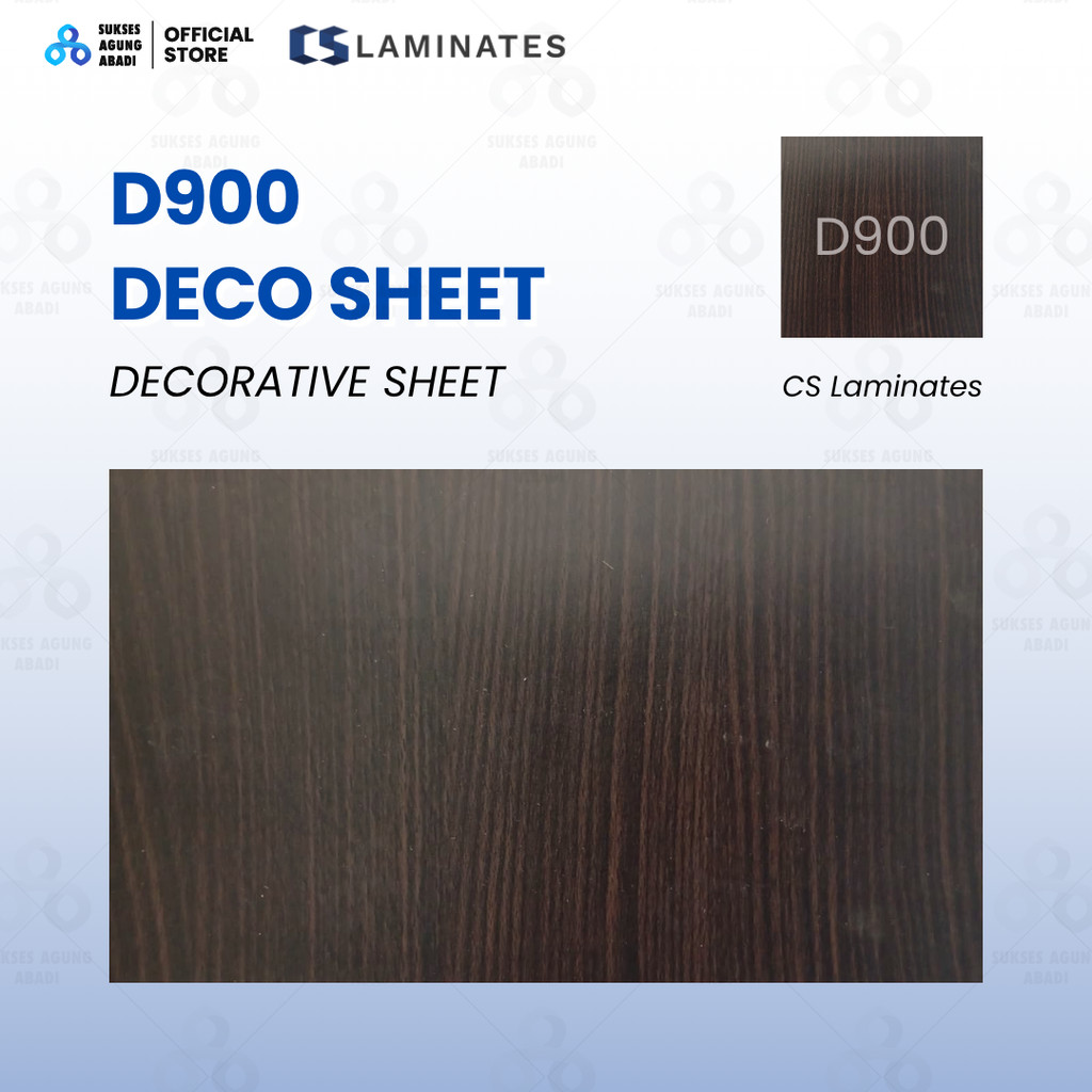 CS Laminate Decosheet D900 / PVC Sheet Pelapis Interior Furniture Deco Sheet D-900 Decorative Sheet