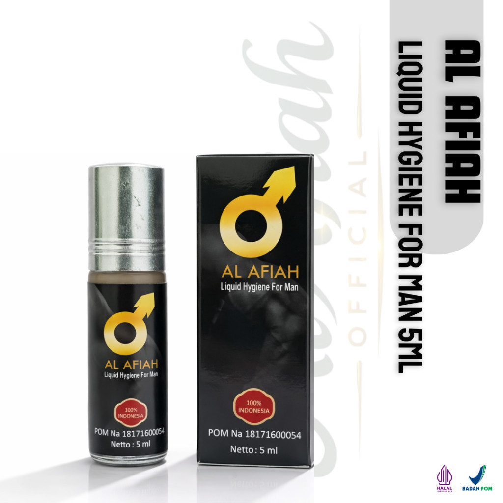 [ PROMO ORIGINAL ] Liquid Hygiene For Man Al Afiah 8ml - Hajar Al Afiah IZIN POM [BISA COD]