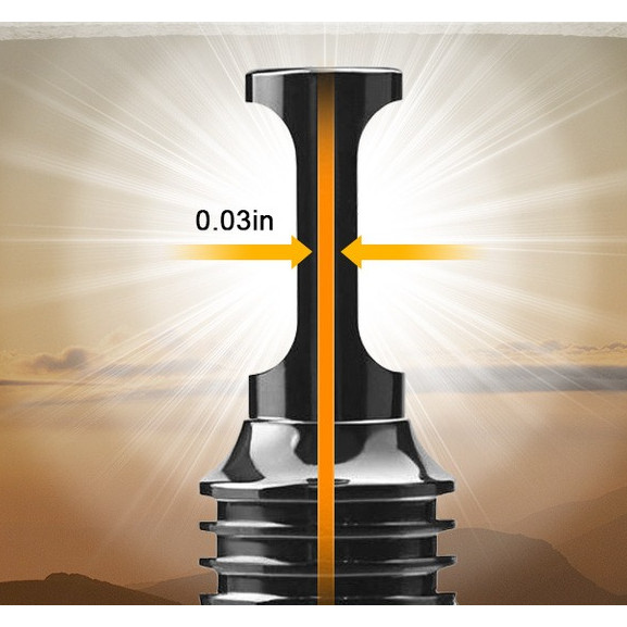 2Pcs 6000K LED Fog Lamp Car Fog Light Front Bulb 20000LM Ultra Bright For BMW X3 2004-2014 2007 2008