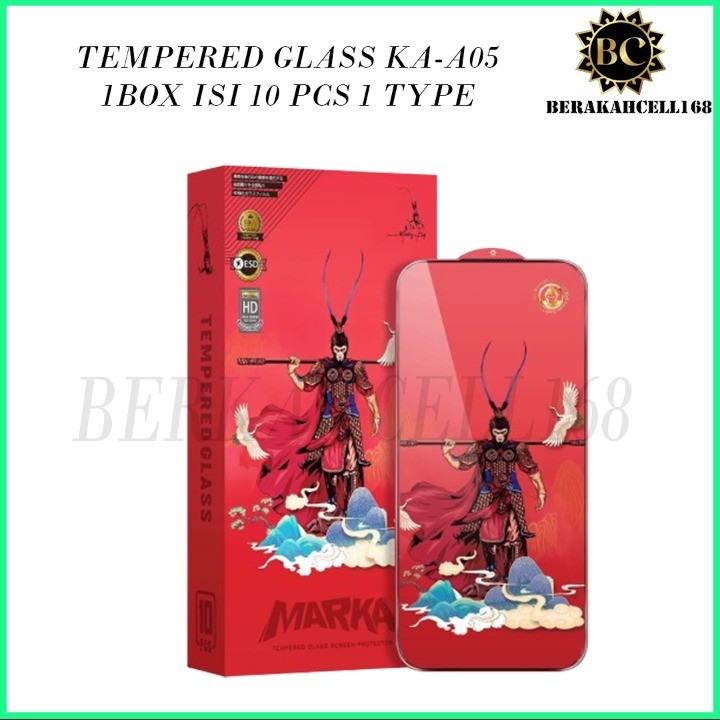 10PCS 1BOX KA-A05 TEMPERED GLASS MONKEY KING FOR SAMSUNG S20 FE S10 LITE NOTE 10 LITE J8 2018 J6 PLU