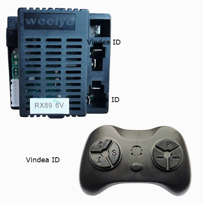 Remot Receiver Mobilan Aki RX89 Remote Receiver Mobil Aki Anak 6v Modul Control Box Kendaraan Mainan