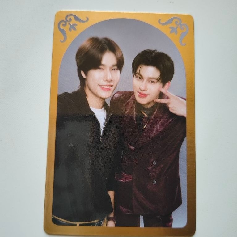 SHARING Pond phuwin gmmtv photocard - cc pc ppw pondphuwin - phuwin fanday seoul - photocard peach a