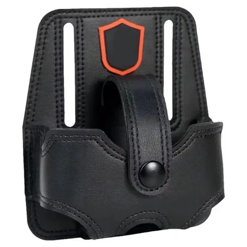 ABYNLeather Tool Pouch Tape Measure Tool Pouch Microfibre Leather Thickened Repair Tools Belt Pouch