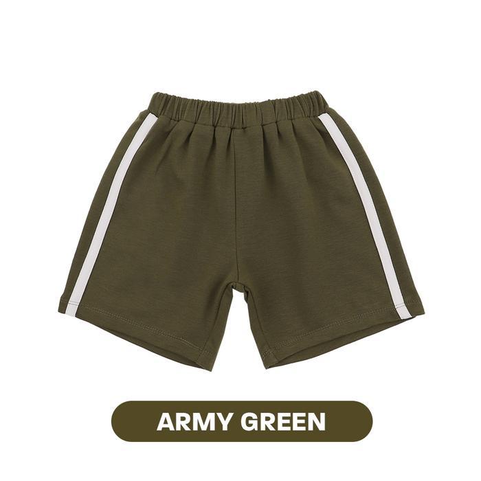 Mooi Celana Pendek Anak Laki - Laki Zack Pants Kids - Army Green, 1 Year