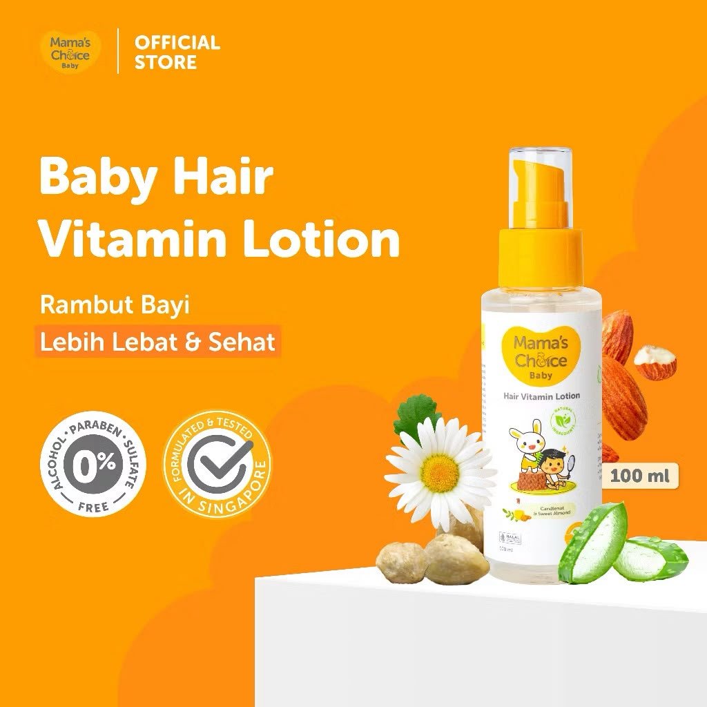 MAMA CHOICE HAIR VITAMIN LOTION | MAMA CHOICE VITAMIN RAMBUT | MAMA CHOICE HAIR LOTION | MAMA CHOICE