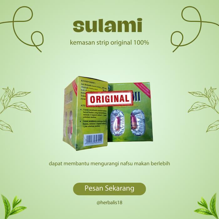 HOT SALE  Kemasan Strip Original 100% Sulami Paket 5 pcs - TERMURAH Chinese Herbal