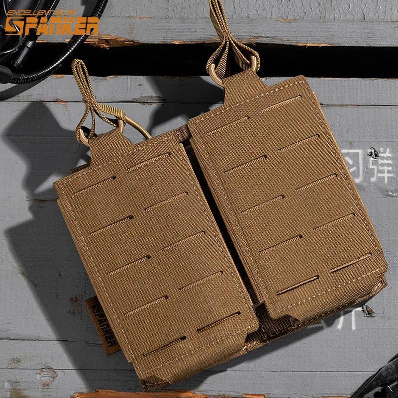 Tactical Double Magazine Pou Molle Mag Bag for M4 M14 M16 AR15 G36 Magazine Poues Outdoor Hunting To