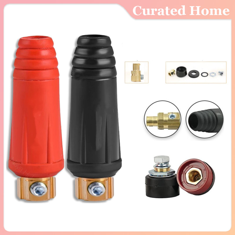 Konektor Kabel Mesin Las Male/Female / Soket Sambungan Kabel Las / Cable Connector Welding / Aksesor