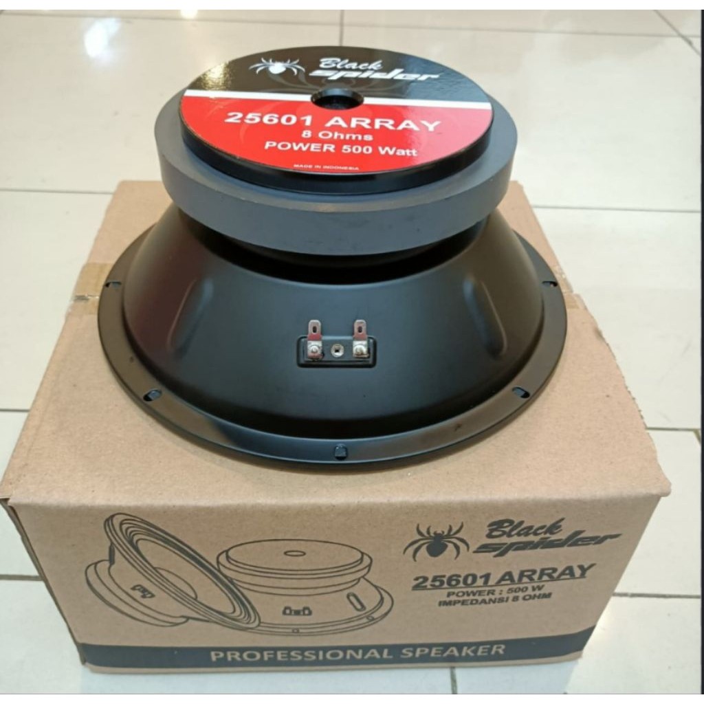 SPEAKER COMPONENT BLACK SPIDER ARRAY 25601 10 INCH BLACKSPIDER ARRAY 10 INCH