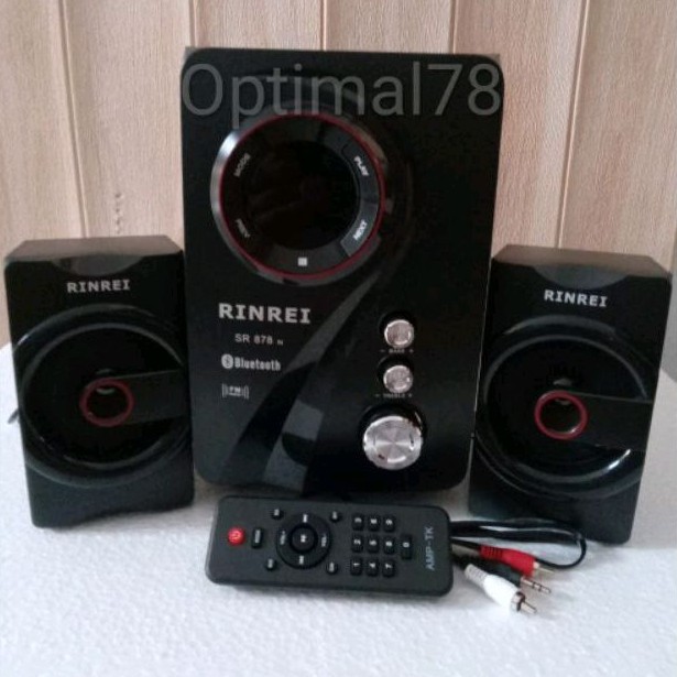 Speaker Multimedia 2.1 RINREI SR-878N Bluetooth (35 Watt RMS)
