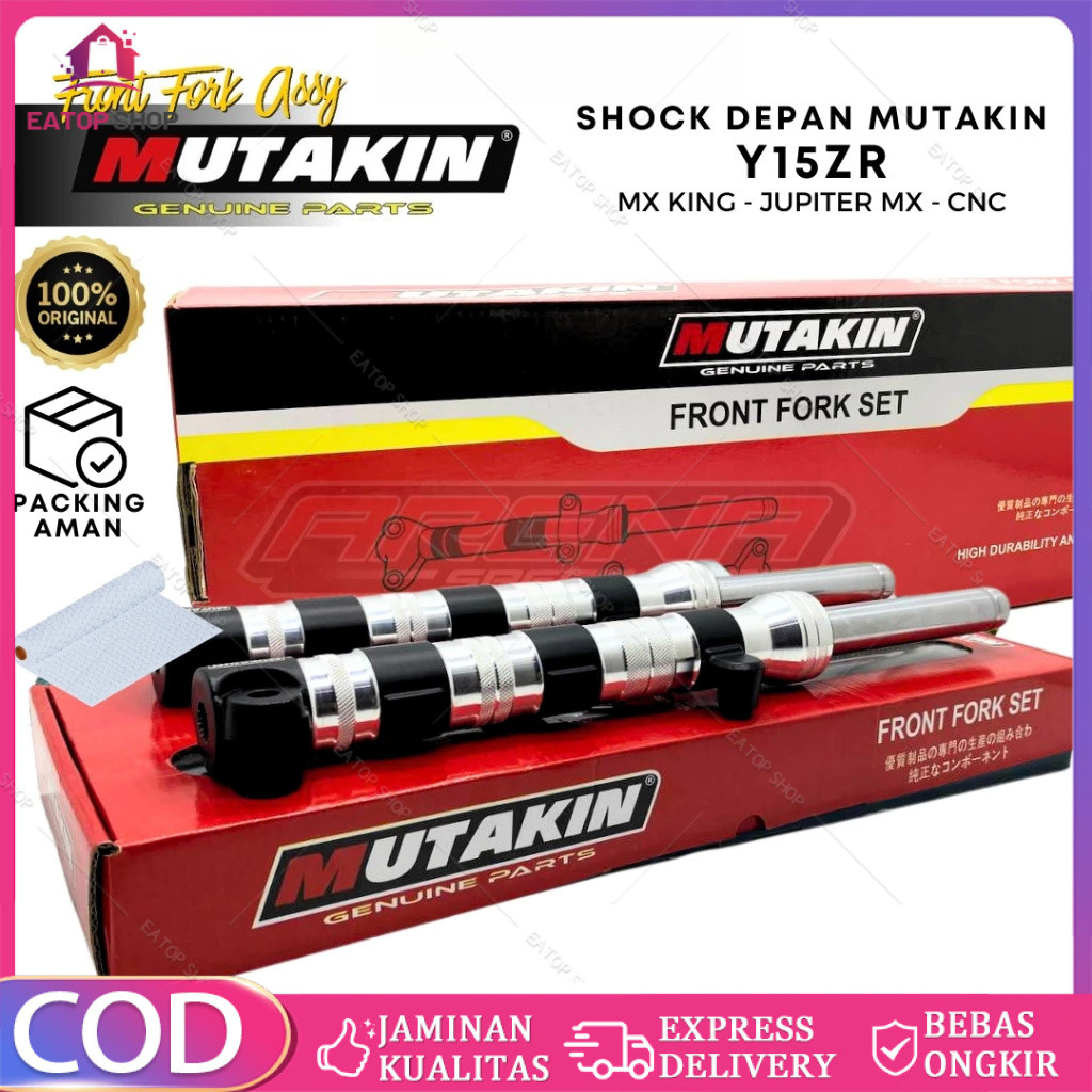 MUTAKIN Front Fork CNC Y15ZR - Shock Depan Mx King Jupiter MX Original Mutakin Malaysia