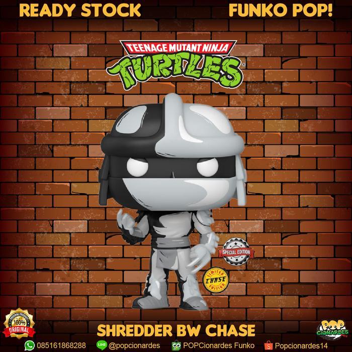Funko POP Comics Teenage Mutant Ninja Turtle - Shredder Chase BW #35