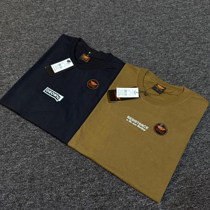 [Promo] Paket 2 Pcs Kaos Motif Simple PDL CREATIVE Lengan Pendek untuk Pria Wanita MADE INDONESIA Ba