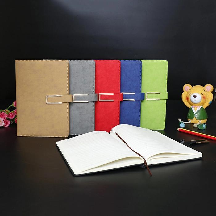 Custom Grafir Nama Buku Agenda Kulit/ Custom Buku Jurnal Kulit - Navy