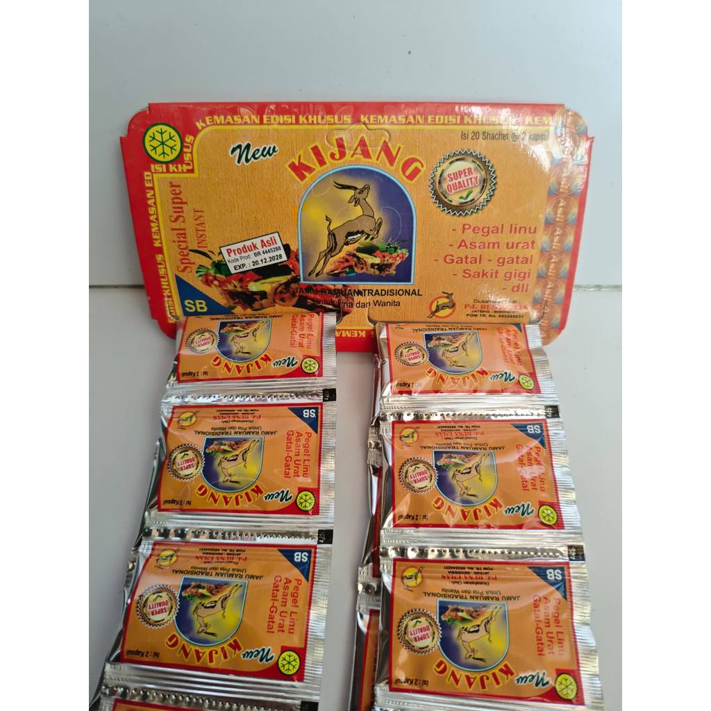 Kapsul Kijang Original Jamu Herbal