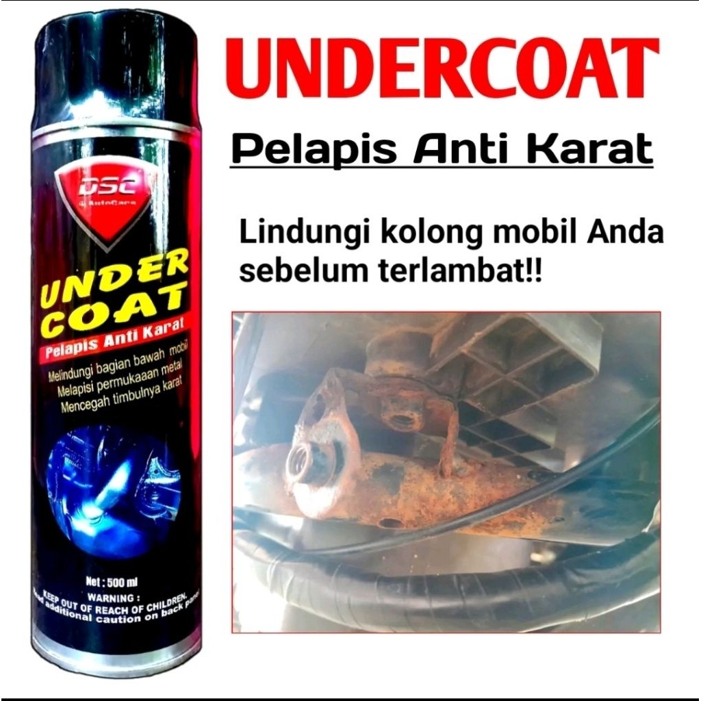 SPEEDPARTS DSC UNDERCOAT Cat pelapis anti karat kolong mobil