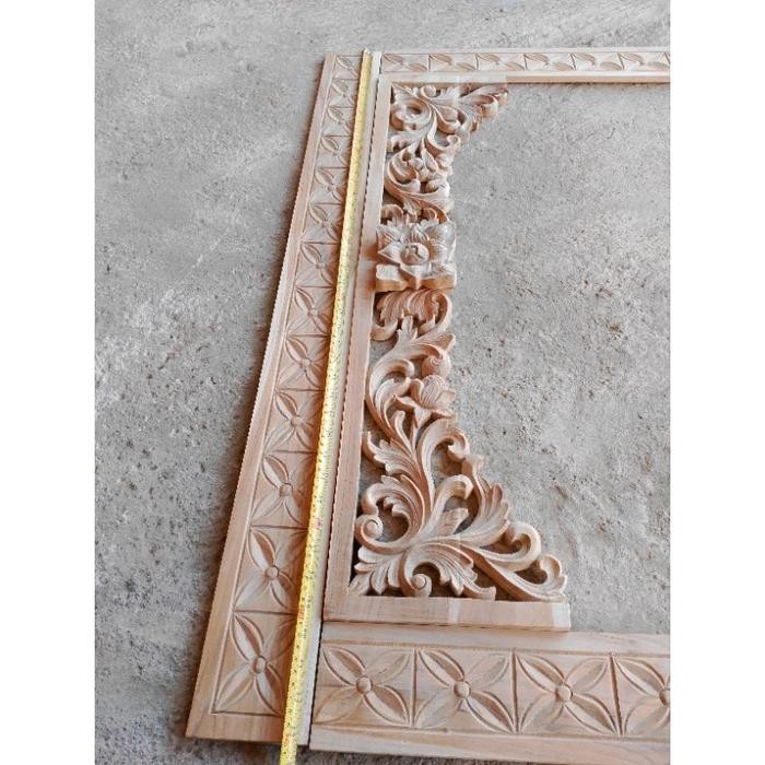 (AP)HIASAN UKIR PINTU | TEMPEL UKIR PINTU | TEMPEL UKIR KAYU JATI | HIASAN UKIR KUSEN PINTU