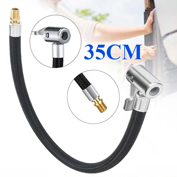 35CM Selang Pompa Angin Kompresor Selang Pompa Ban Selang Pompa Angin Mobil Dengan Klip