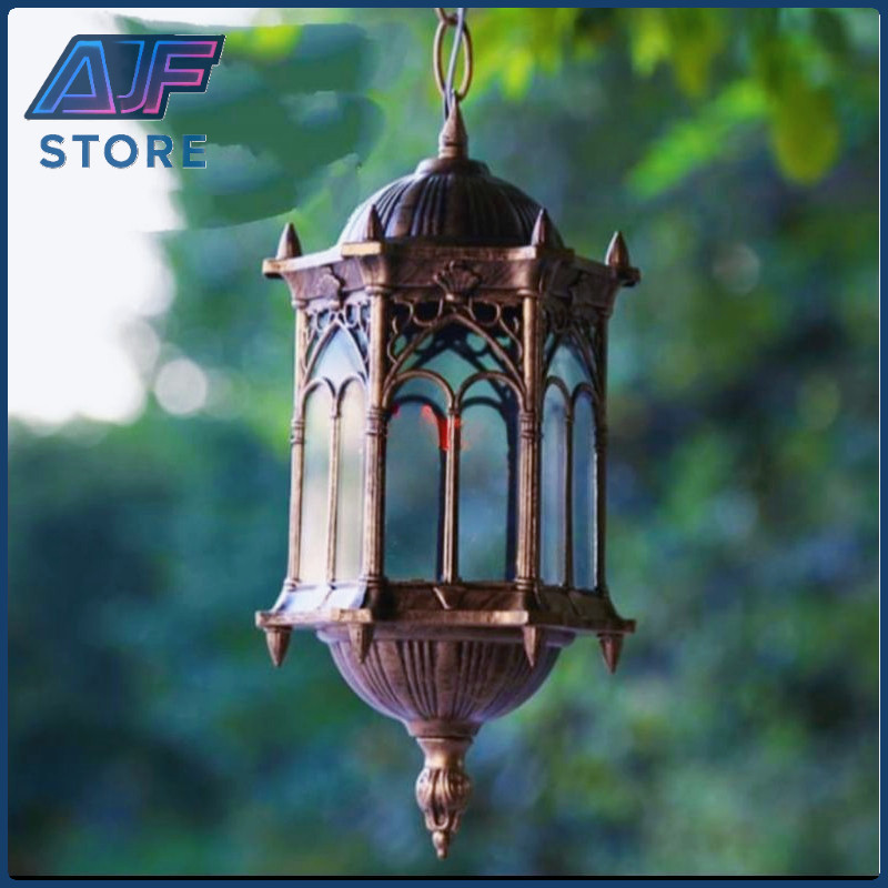 Lampu Hias Gantung Klasik 1000 Waterproof – Dekorasi Indoor Outdoor Elegan Estetik Tahan Cuaca