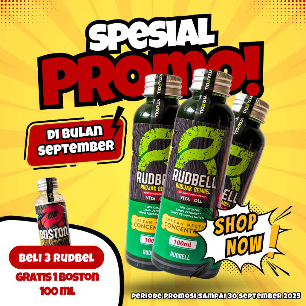 RUDBELL Nectar Kolibri Sogon Rudjak Nektar Tanpa Kroto