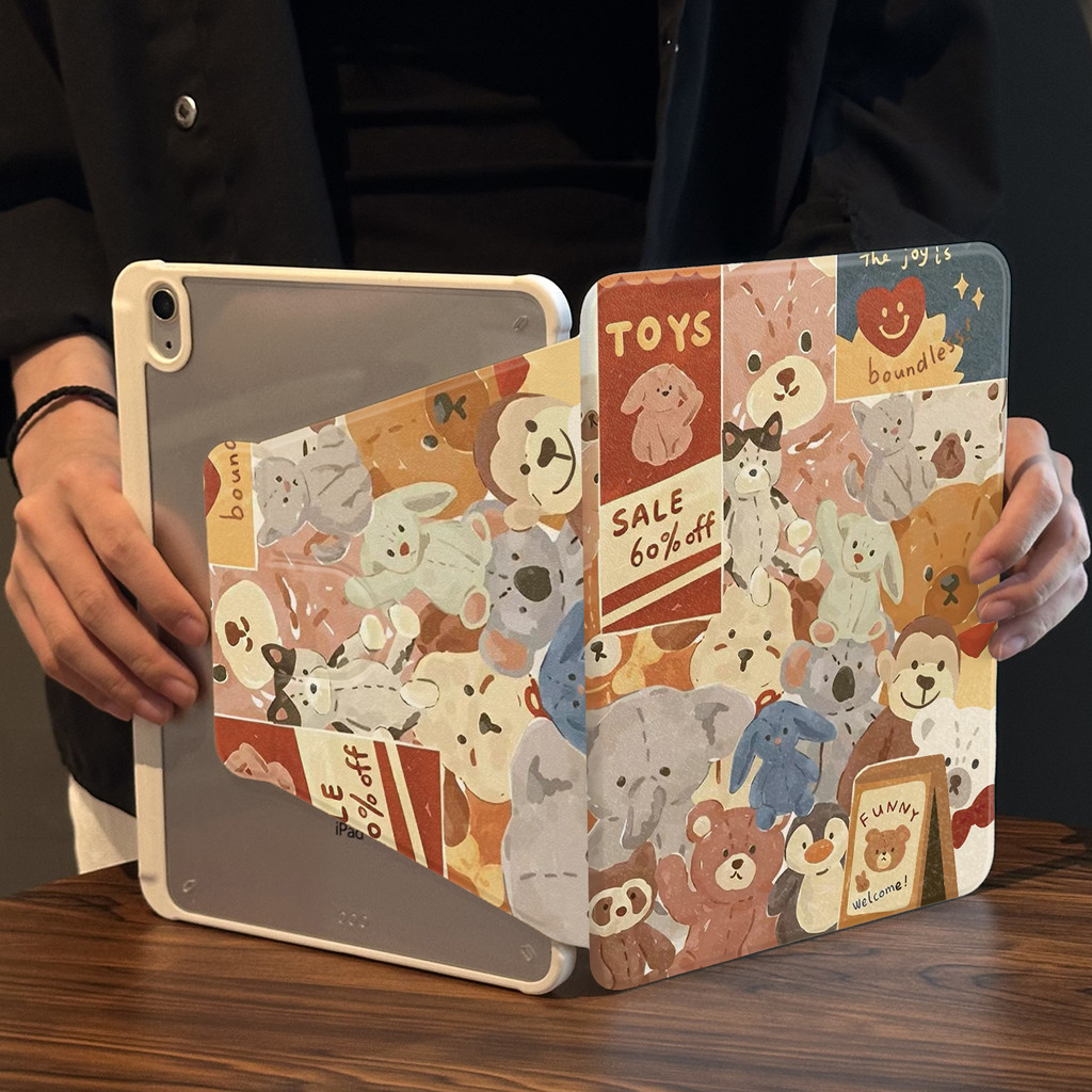 Cocok untuk ipad gen 10 tablet case pelindung lucu ipad air 5 rotasi ipad air1 2 3 2018 ipad pro 11 