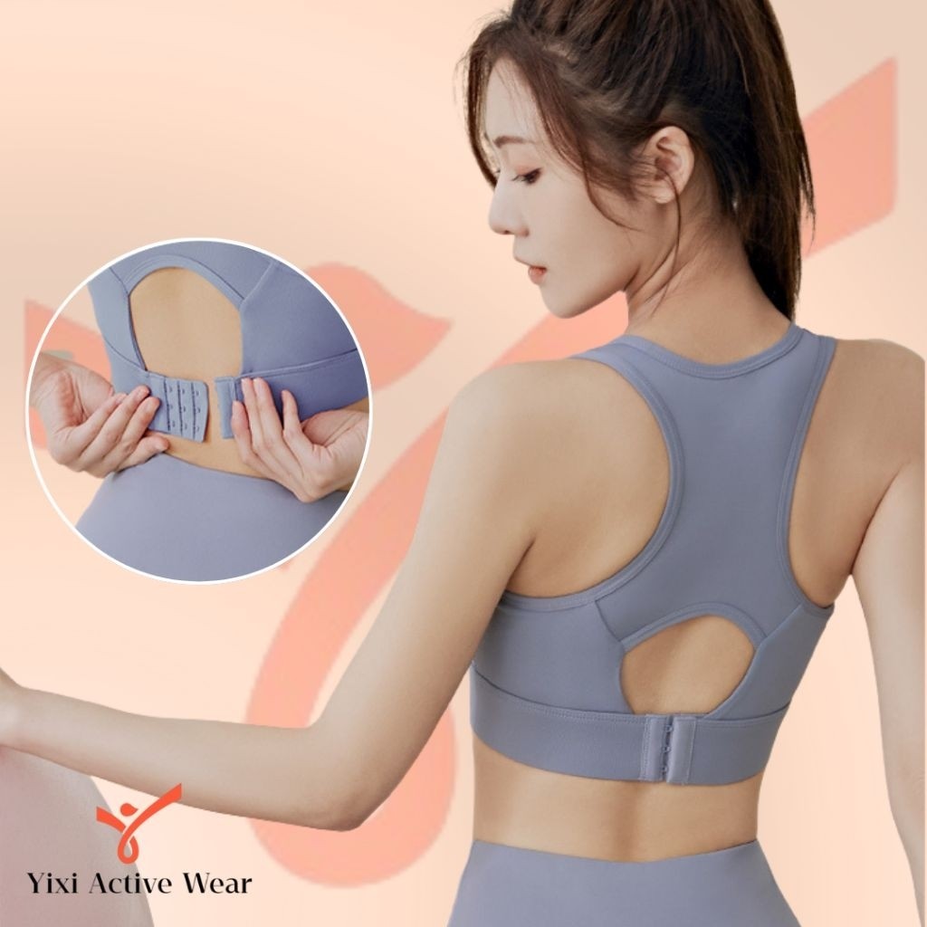 YIXI | Sportsbra removeable cup high impact olahraga yoga gym