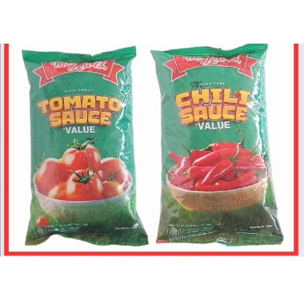 MURAH Mc Lewis Saos Tomat & Saos Cabe 1kg/ Mc Lewis Tomat Saos / Mc Lewis Cabe Saos / Mc Lewis Tomat