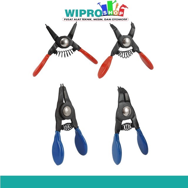 Wipro Tang Mini Snap Ring Set - 4 Pcs 4" TMSR-S4