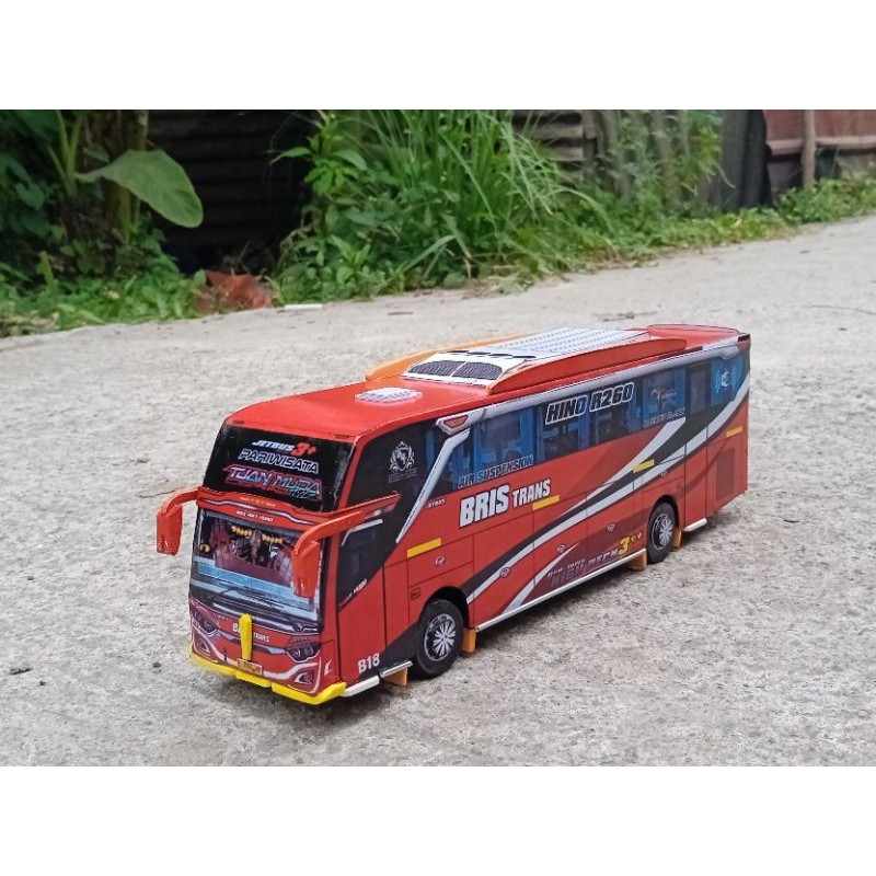 MAGELJAYA PAPERCRAFT BUS BRIS TRANS "TUAN MUDA"