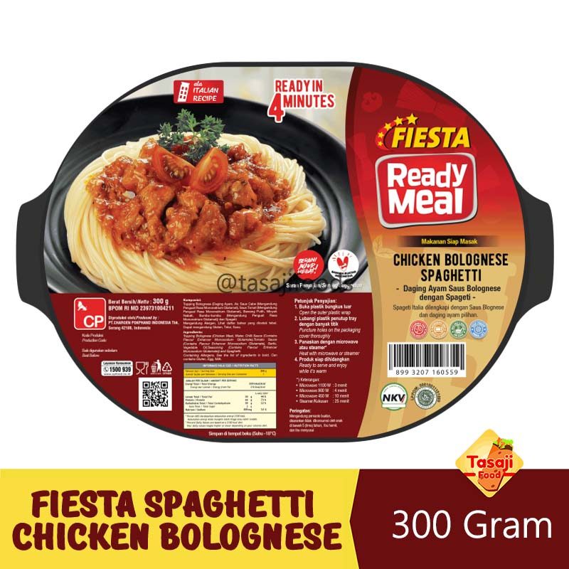 Fiesta Spaghetti Chicken Bolognese 320 Gram Ready Meal