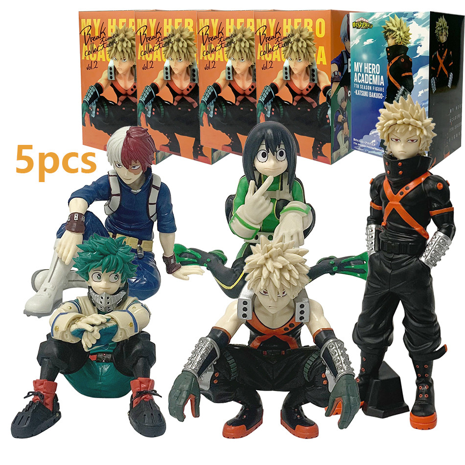 My Hero Academia  Anime Break Time Todoroki Shoto Midoriya Izuku Bakugou Katsuki Tsuyu Asui Collecti