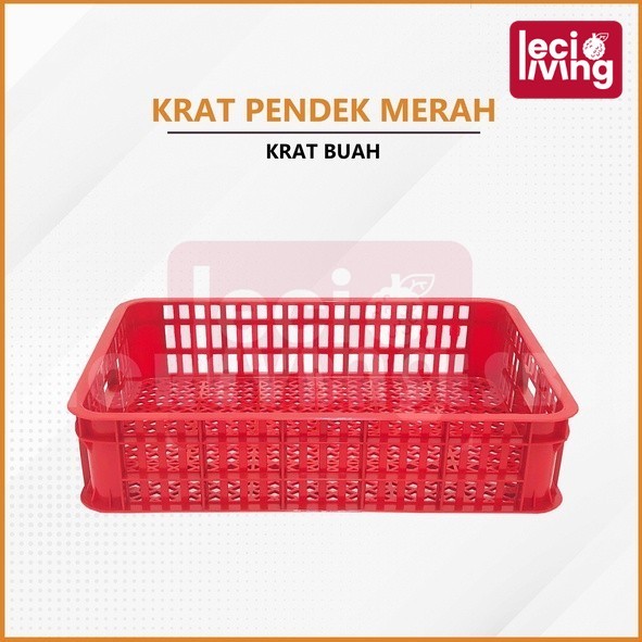 KRAT PENDEK Keranjang Serbaguna / Keranjang Roti / Keranjang Plastik