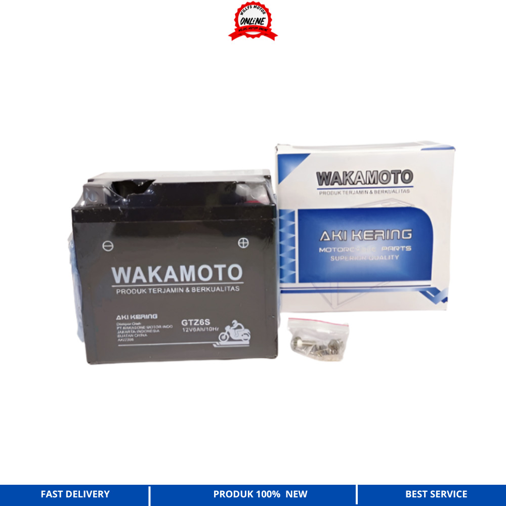 AKI GTZ6S WAKAMOTO ACCU GTZ6V WKM
