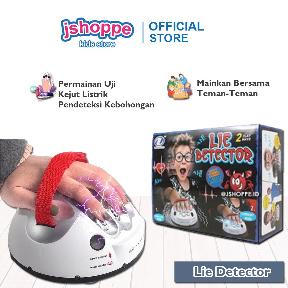 MAGELJAYA JSHOPPE Mainan pendeteksi kebohongan / lie detector game / mainan lie detector / prank gam