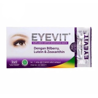 Eyevit STRIP isi 6 Tablet / Vitamin Mata Minus