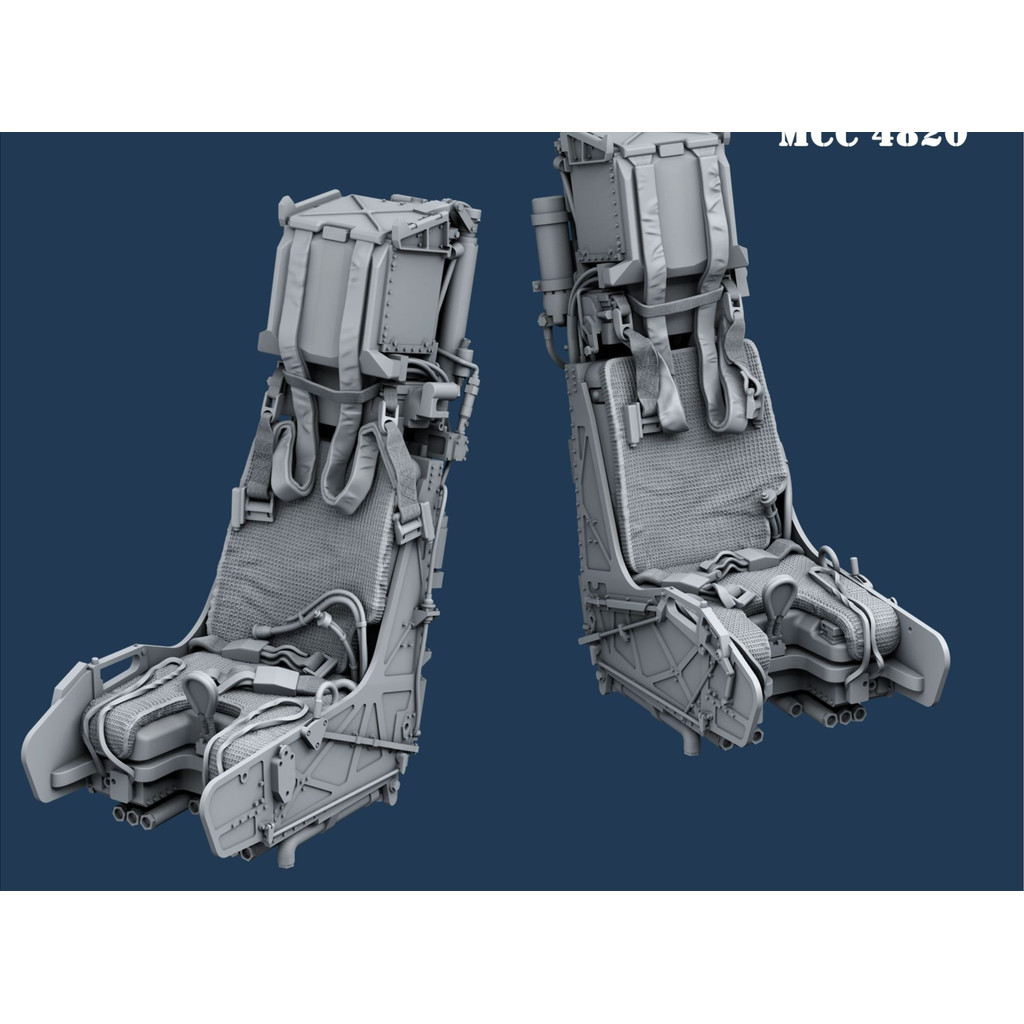 MCC 4820 1/48 SJU-17(Dual) Ejection Seat For F/A-18D (Late) & F/A-18F/G (2pcs) - Upgrade Detail Set