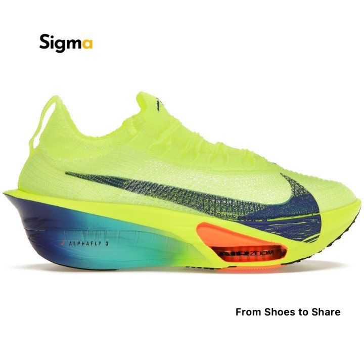 Sepatu Lari Nike Air Zoom Alphafly NEXT% 3 Volt (WMNS)
