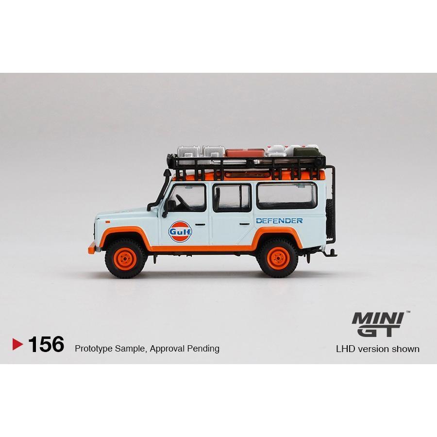 Mini GT 156 Chase Blister Land Rover Defender 110 Gulf