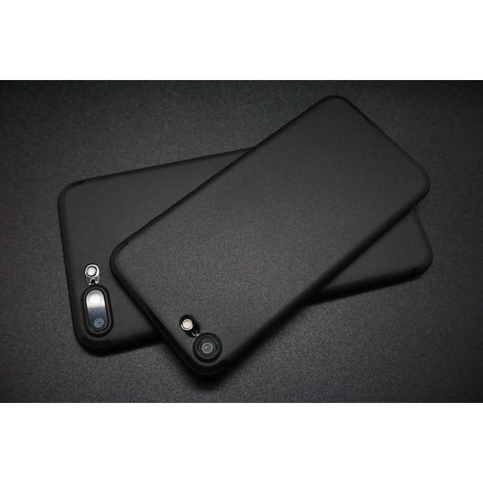 [PROMO] ULTRATHIN SOLID BLACK CASE IPHONE 7 CASING IPHONE 7 PLUS - iPhone 7, Hitam