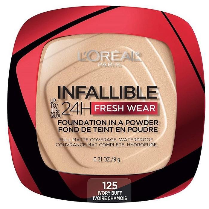 L'Oreal Loreal Paris Infallible Pro Matte Powder Two Way Cake Bedak - Ivory Buff US