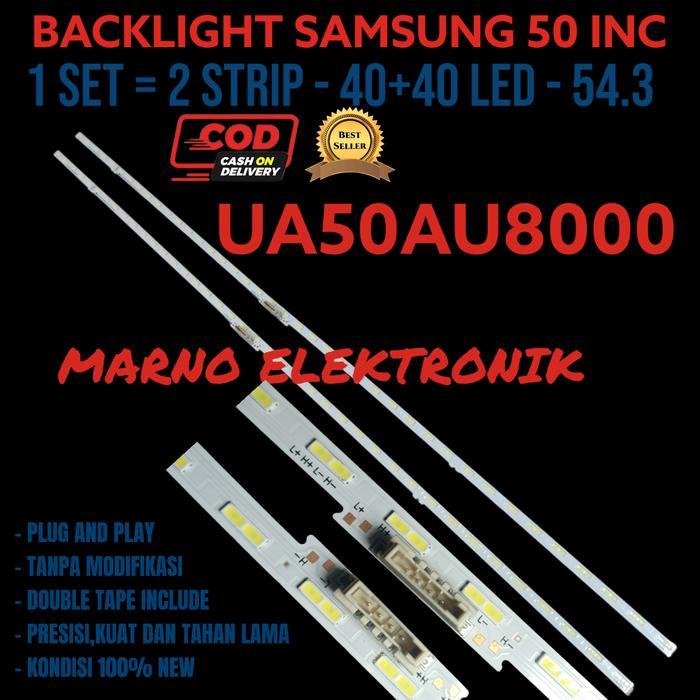 BACKLIGHT SAMSUNG 50 INC 50AU UA50AU8000 UA 50AU8000 UA-50AU8000 BL TERBAIK...