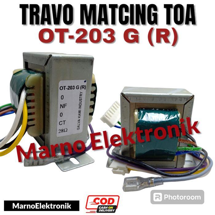 TRAVO TRAFO MATCHING TOA OT-203 G (R) OT-203G R OT-203GR OT203 OT 203 TERBAIK...