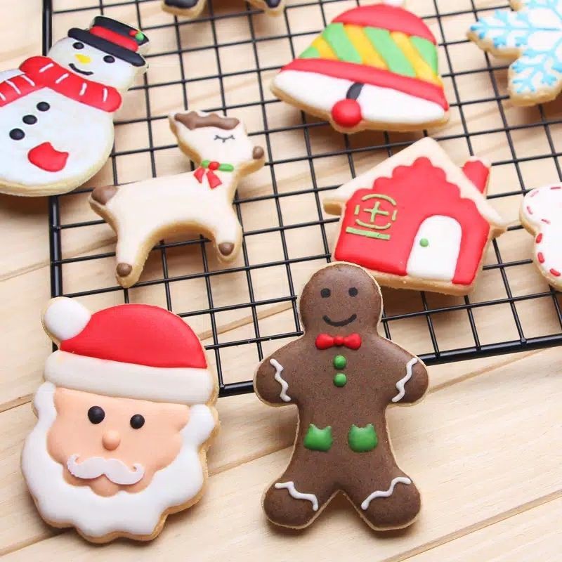 Cetakan Kue Kering Natal Viral|Cetakan Biskuit Natal/Christmas |Ring Cookies CHRISTMAS  Mouse Kue Na